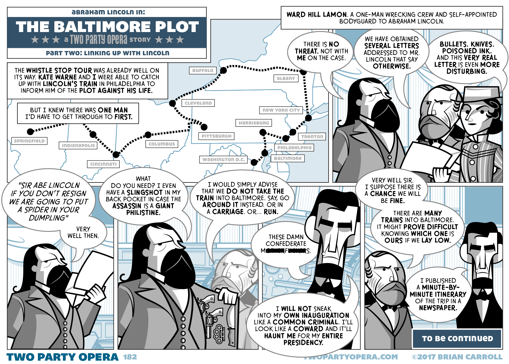 The Baltimore Plot – Part Two: Linking Up With Lincoln