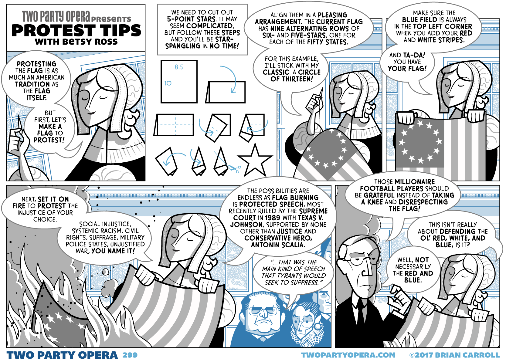 Protest Tips With Betsy Ross