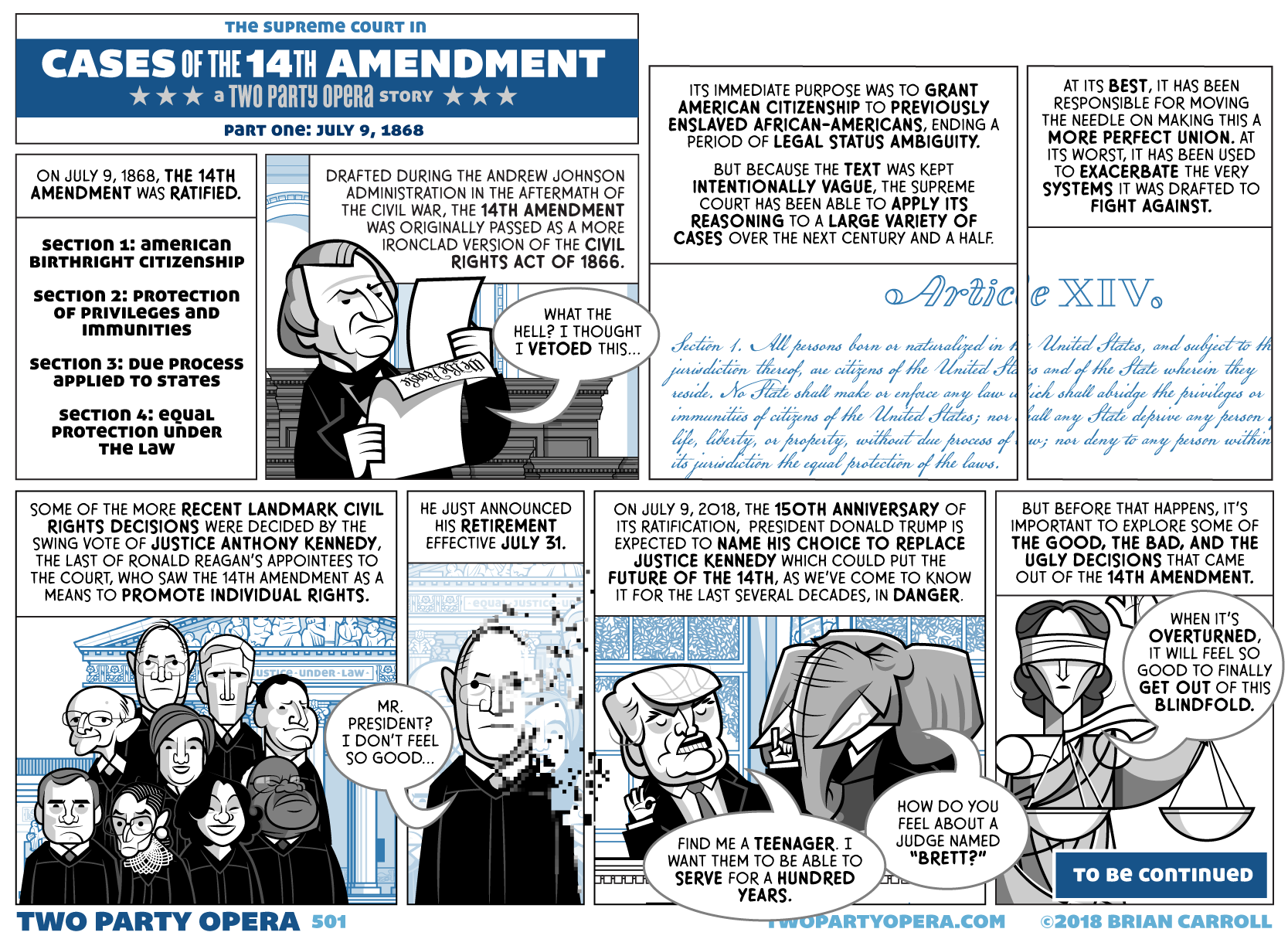 Cases of the 14th Amendment – Part One: July 9, 1868